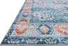 Loloi Cielo CIE-03 Ivory/Sunset Area Rug by Justina Blakeney Round Image