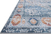 Loloi Cielo CIE-03 Ivory/Sunset Area Rug by Justina Blakeney Corner Shot