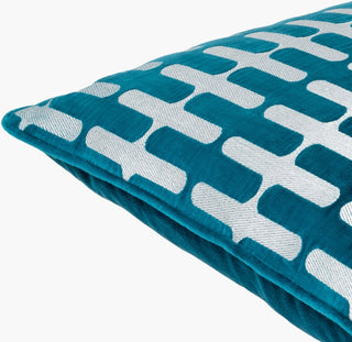 Surya Connecticut CIU-002 Deep Teal Corner Shot
