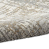 CK950 Rush Ivory Grey Area Rug by Calvin Klein Corner Image