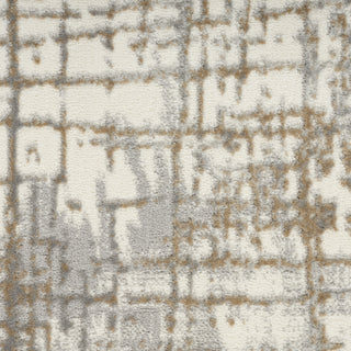 CK950 Rush Ivory Grey Area Rug by Calvin Klein Swatch Image