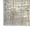 CK950 Rush Ivory Grey Area Rug by Calvin Klein Texture Image