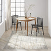CK950 Rush Ivory Grey Area Rug by Calvin Klein Room Image Feature