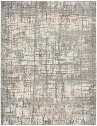 CK950 Rush Ivory Grey Area Rug by Calvin Klein Main Image