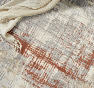 CK950 Rush CK951 Ivory/Multi Area Rug by Calvin Klein Close Up