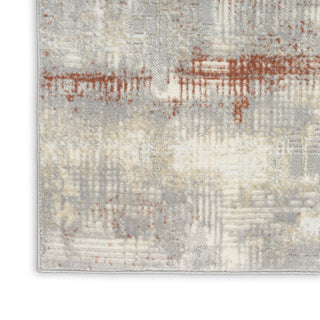 CK950 Rush CK951 Ivory/Multi Area Rug by Calvin Klein Corner