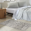 CK950 Rush CK952 Ivory Grey Area Rug by Calvin Klein Room Image Feature