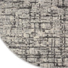 CK950 Rush CK952 Ivory Grey Area Rug by Calvin Klein Texture Image