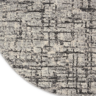 CK950 Rush CK952 Ivory Grey Area Rug by Calvin Klein Texture Image