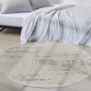 CK950 Rush CK953 Ivory Beige Area Rug by Calvin Klein Corner Image