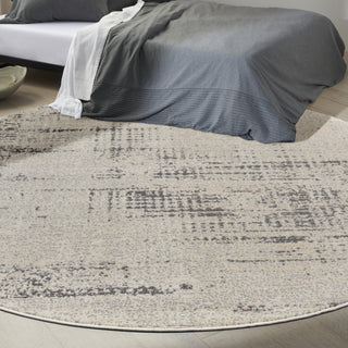 CK950 Rush CK953 Ivory Beige Area Rug by Calvin Klein Corner Image