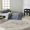 CK950 Rush CK953 Ivory Beige Area Rug by Calvin Klein Room Image Feature