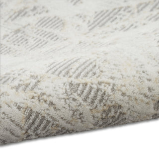 Calvin Klein Ck950 Rush CK956 Grey/Ivory Area Rug Corner Image