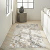 Calvin Klein Ck950 Rush CK957 Grey/Multi Area Rug Corner Image