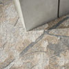 Calvin Klein Ck950 Rush CK957 Grey/Multi Area Rug Corner Image