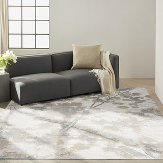 Calvin Klein Ck950 Rush CK957 Grey/Multi Area Rug Room Image Feature