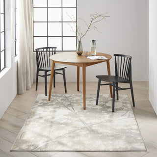 Calvin Klein Ck950 Rush CK957 Grey/Multi Area Rug Room Image Feature