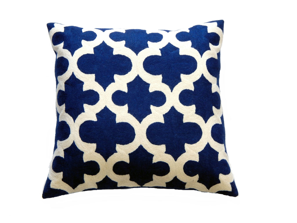 Auskin Cowhide And Leather Taj Blue main image