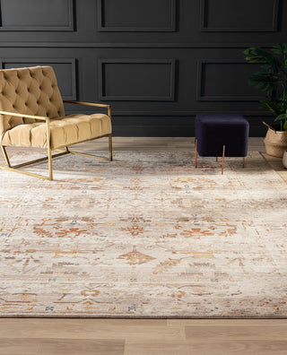 K2 Calabria CL-004 Desert Sands/Rust Area Rug Lifestyle Image