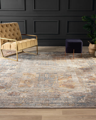 K2 Calabria CL-005 Blue Tones/Earth Area Rug