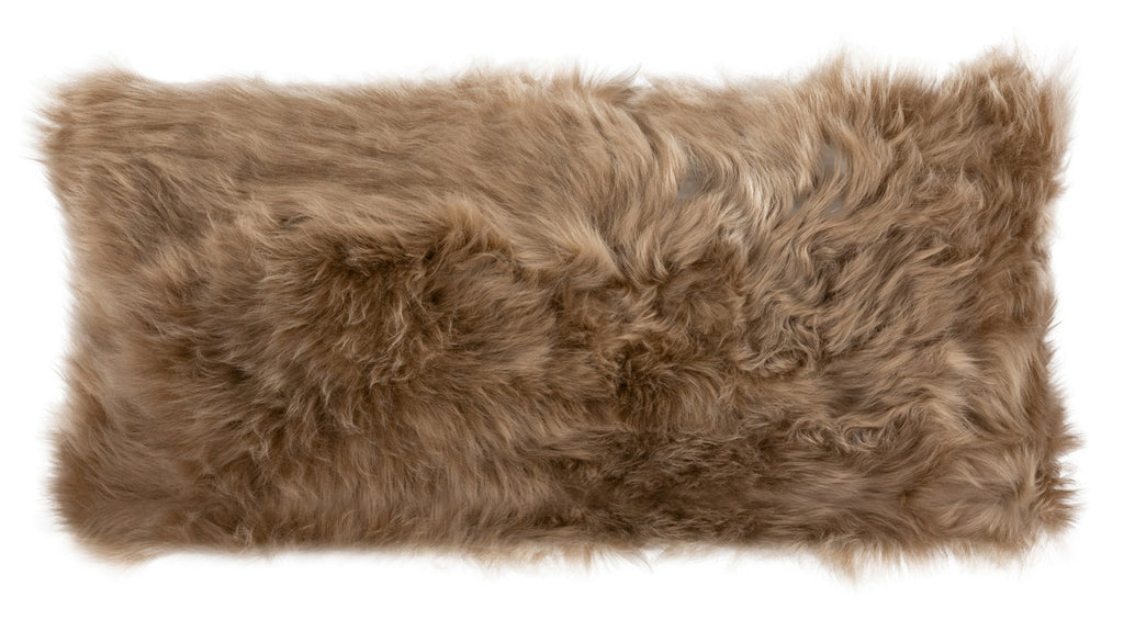 Auskin Long Wool Sheepskin Lumbar Butterscotch main image