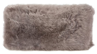 Auskin Long Wool Sheepskin Lumbar Bark Main Image