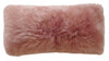 Auskin Long Wool Sheepskin Lumbar Dark Rose main image