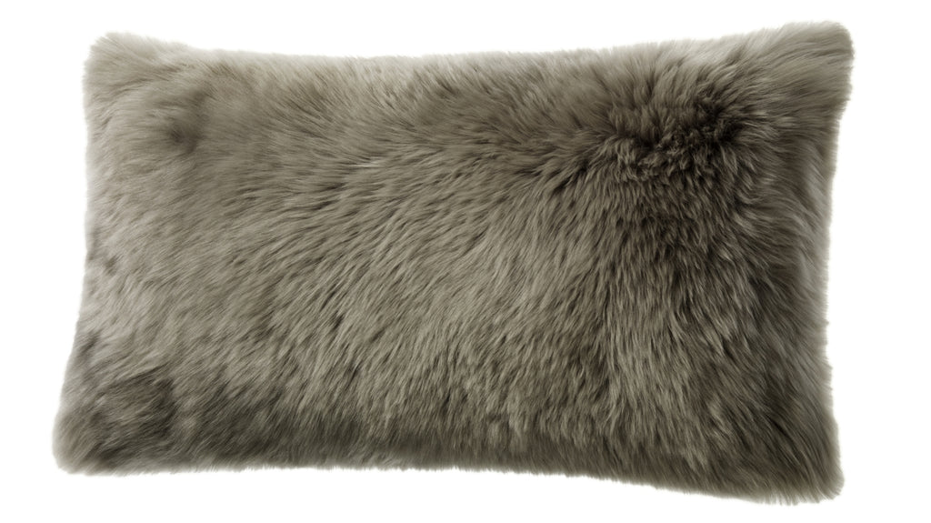 Auskin Long Wool Sheepskin Lumbar Fossil main image