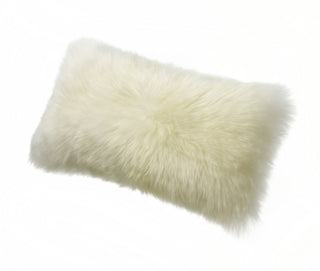 Auskin Long Wool Sheepskin Lumbar Bark Main Image