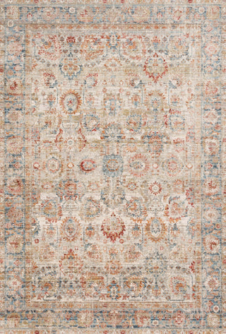 Loloi Claire CLE-02 Ivory/Ocean Area Rug Main Image