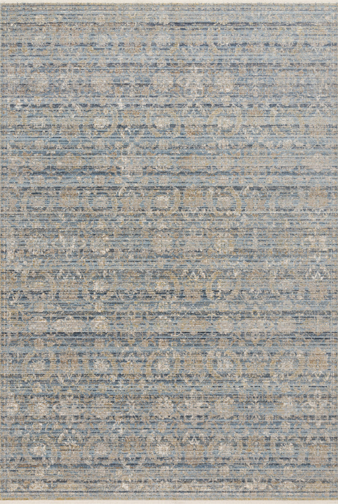 Loloi Claire CLE-03 Ocean/Gold Area Rug main image