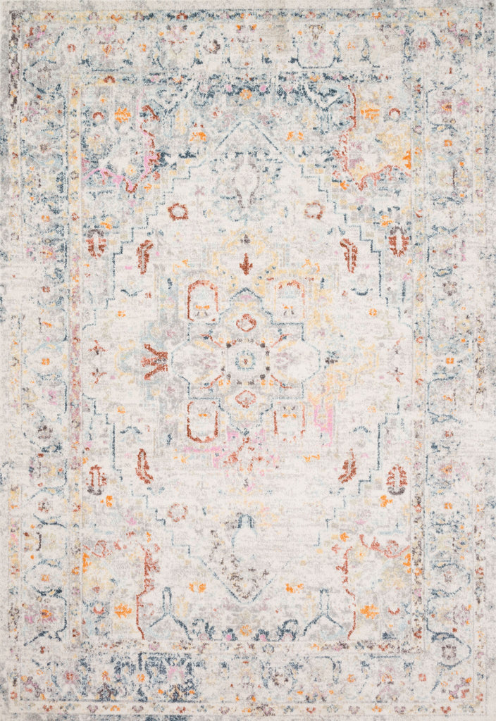 Loloi Clara CLA-04 Light Grey/Multi Area Rug main image