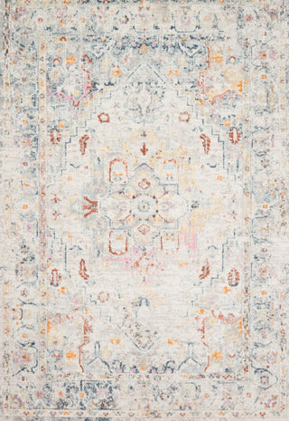 Loloi Clara CLA-04 Light Grey/Multi Area Rug Main Image