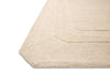 Loloi Clayton CLN-01 Oatmeal Area Rug Corner Image