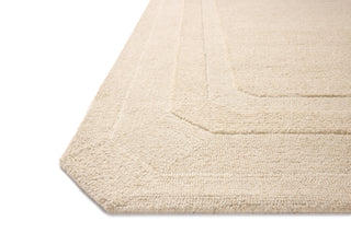 Loloi Clayton CLN-01 Oatmeal Area Rug Corner Image