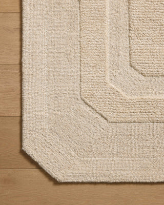 Loloi Clayton CLN-01 Oatmeal Area Rug Corner Image