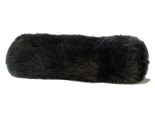 Auskin Long Wool Sheepskin Bolster Steel main image