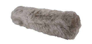 Auskin Long Wool Sheepskin Bolster Taupe main image