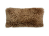 Auskin Curly Sheepskin Long Wool Lumbar Butterscotch main image