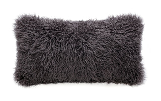 Auskin Curly Sheepskin Long Wool Lumbar Bamboo Main Image