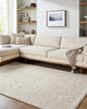 Livabliss Cloud 19 CLD-2305 'ivory Area Rug Room Scene