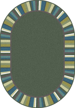 Joy Carpets Kid Essentials Clean Green Soft Area Rug