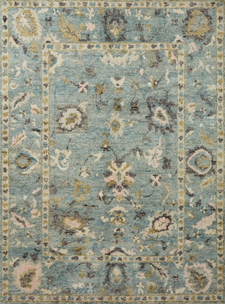 Loloi Clement CLM-04 Aqua / Multi Area Rug