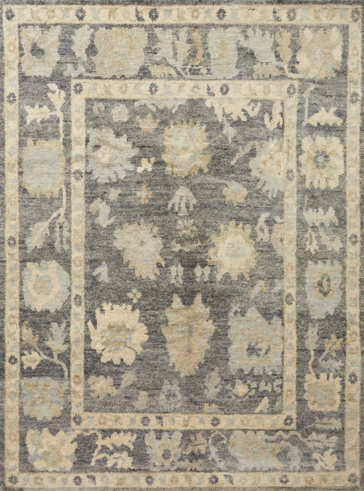 Loloi Clement CLM-05 Midnight / Antique Ivory Area Rug