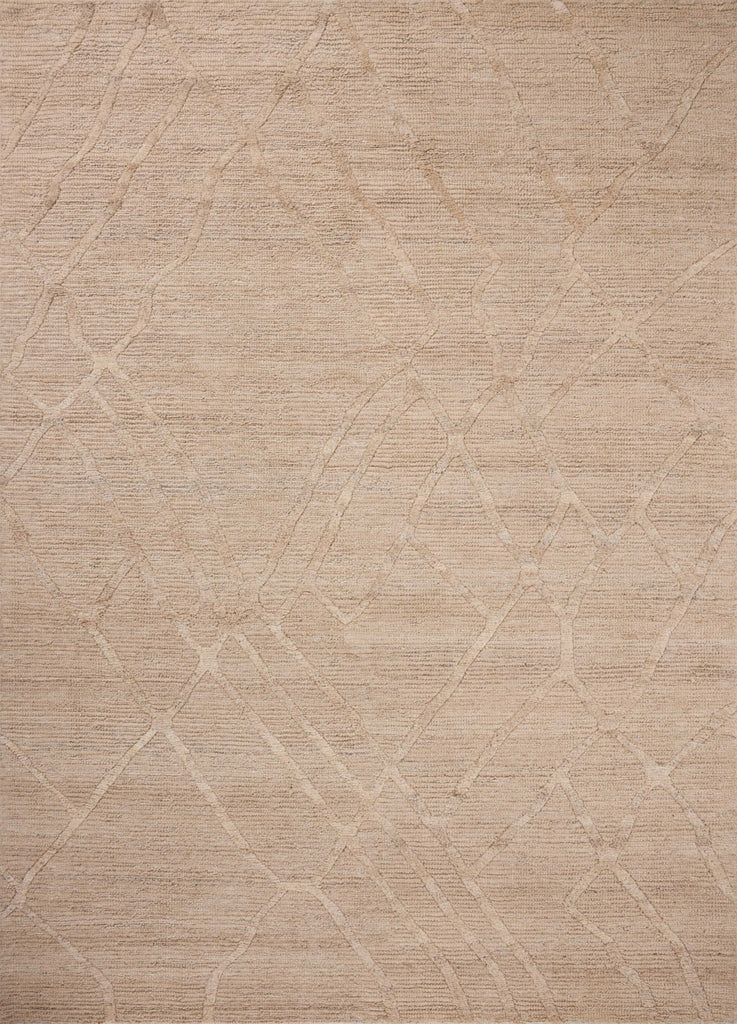 Cline CLI-01 Beige Area Rug by Loloi main image