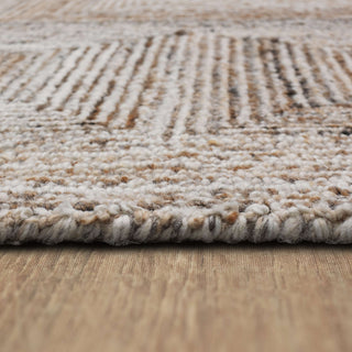 Karastan Forsyth Park Cloverdale Beige Steel Area Rug Detail Image