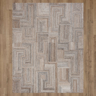 Karastan Forsyth Park Cloverdale Beige Steel Area Rug Main Image