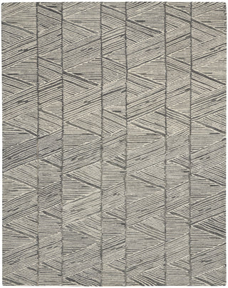 Nourison Colorado CLR01 Grey White Area Rug main image