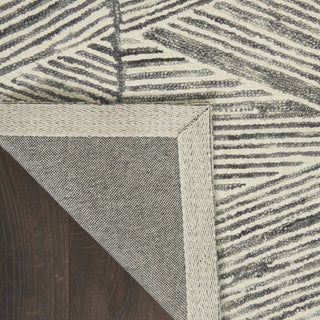 Nourison Colorado CLR01 Grey White Area Rug Texture Image