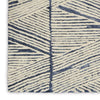 Nourison Colorado CLR01 White Blue Area Rug Detail Image
